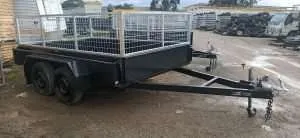 mmexport1620284384014 scaled December 8, 2023 | 12x6 Galvanised One Piece Fold Full Checker Plate Tandem Trailer with Cage and 2000kg