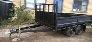 mmexport1600817566960 scaled June 27, 2022 | 9×5 Galvanised Deluxe Heavy Duty Tandem Trailer with Ramp, High Sides and Mesh Cage