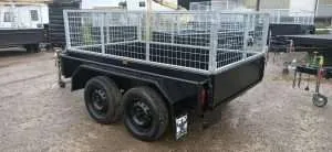 mmexport1609287566091 scaled December 8, 2023 | 9x5 Heavy Duty Australian Made Galvanized Tandem Trailer with Mesh Cage
